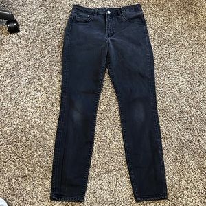 H&M faded black jeans